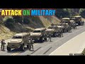 GTA 5 | Attack on Military Escort | Franklin Rescued Trevor | Game Loverz