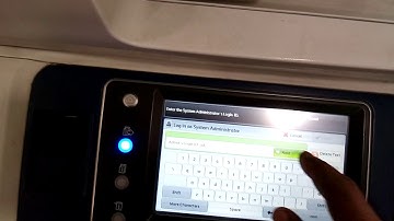 Xerox WC 5330 Admin Login