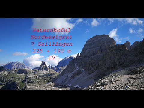 Paternkofel - Nordwestgrat, Monte Paterno - Cresta nord-ovest