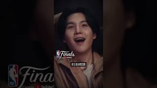 😻Suga 🔥💪 For the NBA Finals #bts #suga #nba
