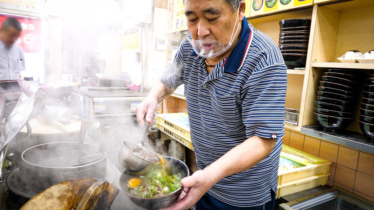 навыки шеф-повара-ветерана, посвятившего свою жизнь тому, чтобы стоять на стойке Soba