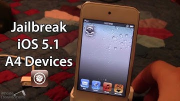 How To Jailbreak iOS 5.1 - iPhone 4, 3GS, iPod Touch 4, 3, & iPad