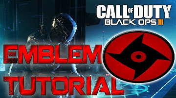 Black Ops 3 Emblem Tutorials - Shisui Mangekyou Sharingun