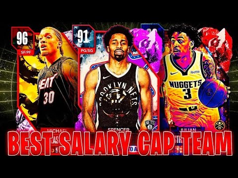 THIS IS THE BEST SALARY CAP TEAM FOR ROUND 1 OF SEASON 5 OF NBA 2K24 ...