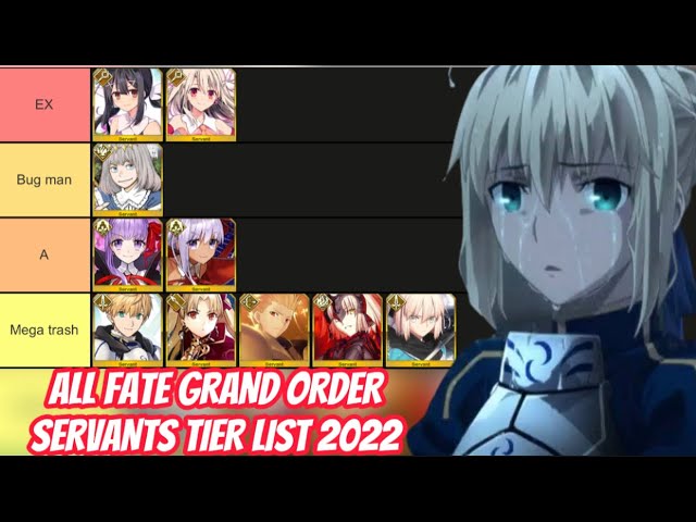 FGO Tier List - Every Servant Listed