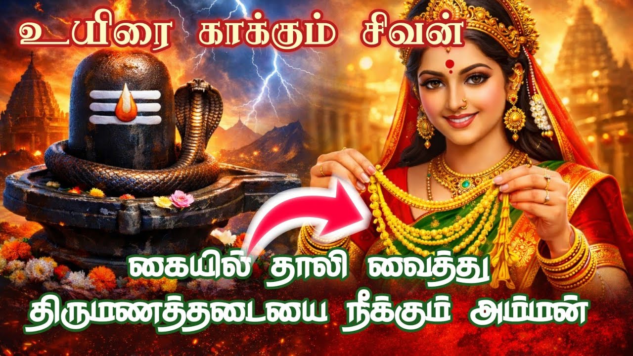 5 தீபம் ஏற்றினால் திருமணம் | உயிரைக் காக்கும் சிவன்