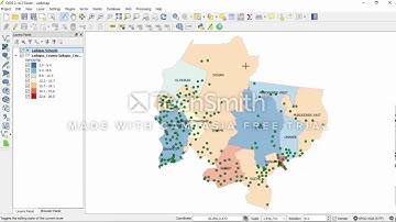 Making a Webmap using QGIS and Qgis2web