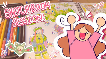 sketchbook session ☆ having fun with art again!