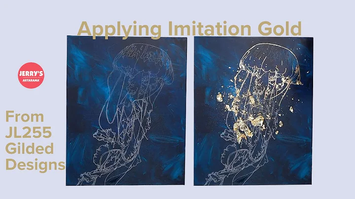 Applying Imitation Gold Leaf - Clip from Jerry's L...