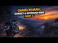 Chauli Ki Jaali Sunset 🌄 Night Offroad Ride on Honda H’ness CB350 | Part 3