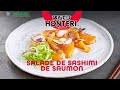 Mizkan honteri recipe  salmon sashimi salad