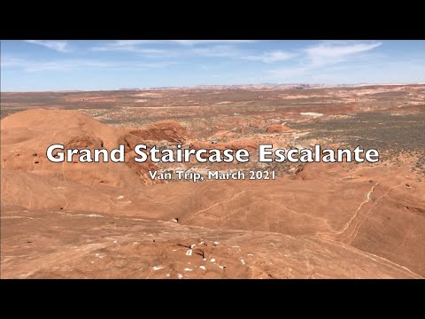 Video: Nuostabūs Grand Grand Staircase-Escalante Paminklo Plyšių Kanjonai