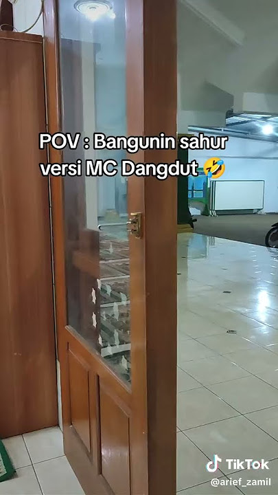 Bangunin sahur versi MC dangdut.#ramadan #fypシ #sorts #sorotanpublik