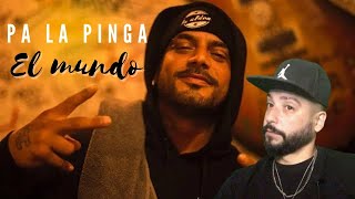 Al2 El Aldeano - Pa La Pinga El Mundo ( Lyric ) REACCION TALENTO A LA LUZ TV