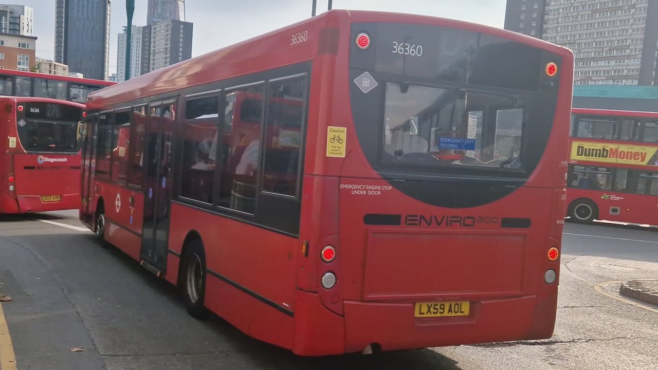 *NEW OPERATOR* Stagecoach London 36360 LX59AOL Bus Route 276 (Limp Mode)