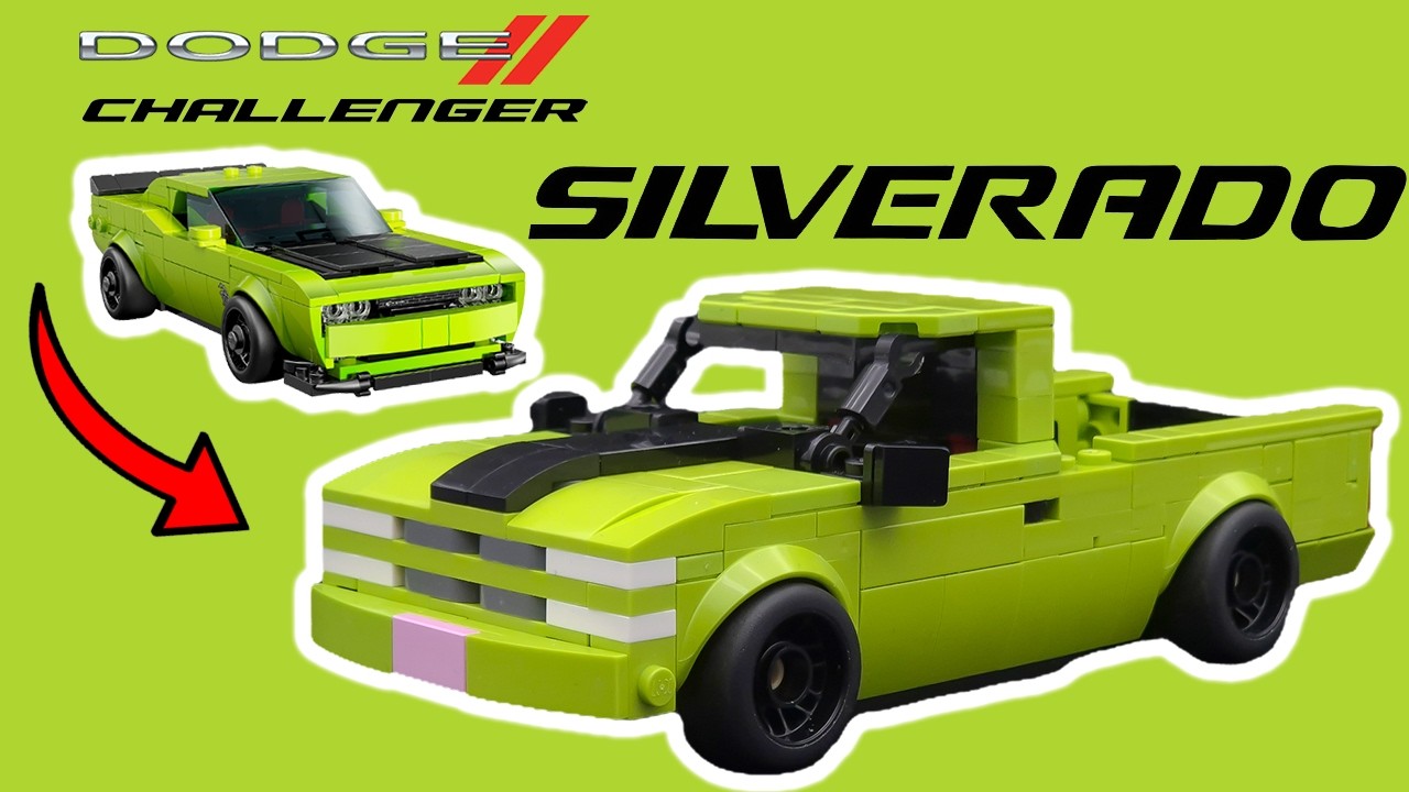 77237 Chevy Silverado - Lego Speed Champions Alternative MOC