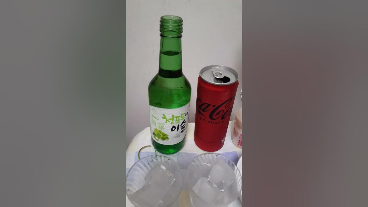 Mixed drinks soju +coke+yakult YouTube