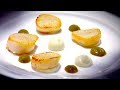 Жареные гребешки с пюре из цветной капусты - рецепт Гордона Рамзи