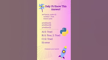 Python Challenge | Only 1% Know this Answer! | Comment Your Answer !!!