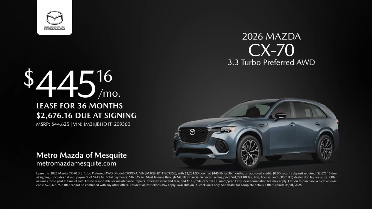Mazda CX-70 05/25/2026 7444574 - YouTube