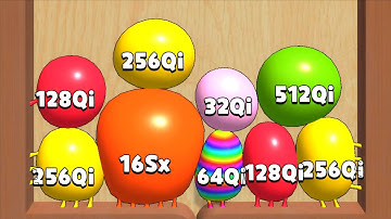 Blob Merge 3D - Long Number Satisfying ASMR Gameplay | ( Cube Arena 2048 )