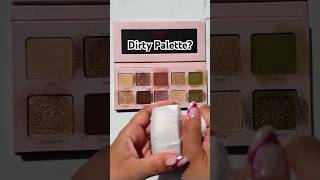 Life hack for clean makeup palettes #IPSY #makeup #beauty #cleaning