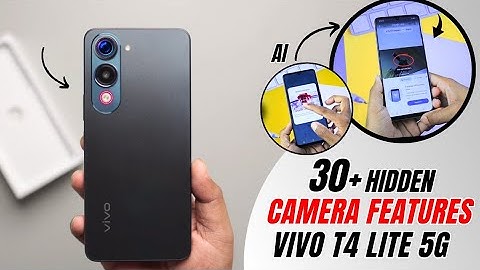Vivo T4 Lite 5g Camera Features Tips And Tricks 🔥 Top 30+ Special Features | vivo t4 lite