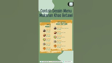 Thumbnail of DISKON, DESAIN MENU MAKANAN KHAS BETAWI || 0852-8022-9200