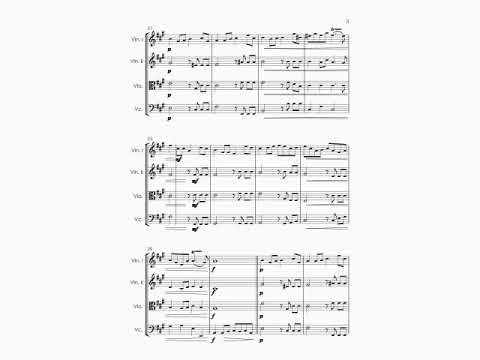 The Fairy Queen (Purcell) No.3: Air - string quartet - Purcell