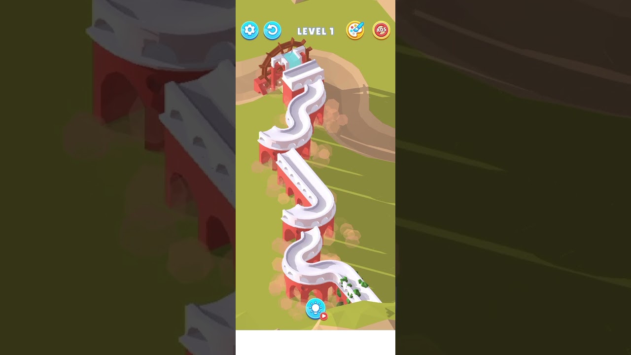 Water Connect Flow Game Level 1 