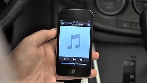 2012 Mazda5 — Auxiliary Audio Input Jack | Mazda USA