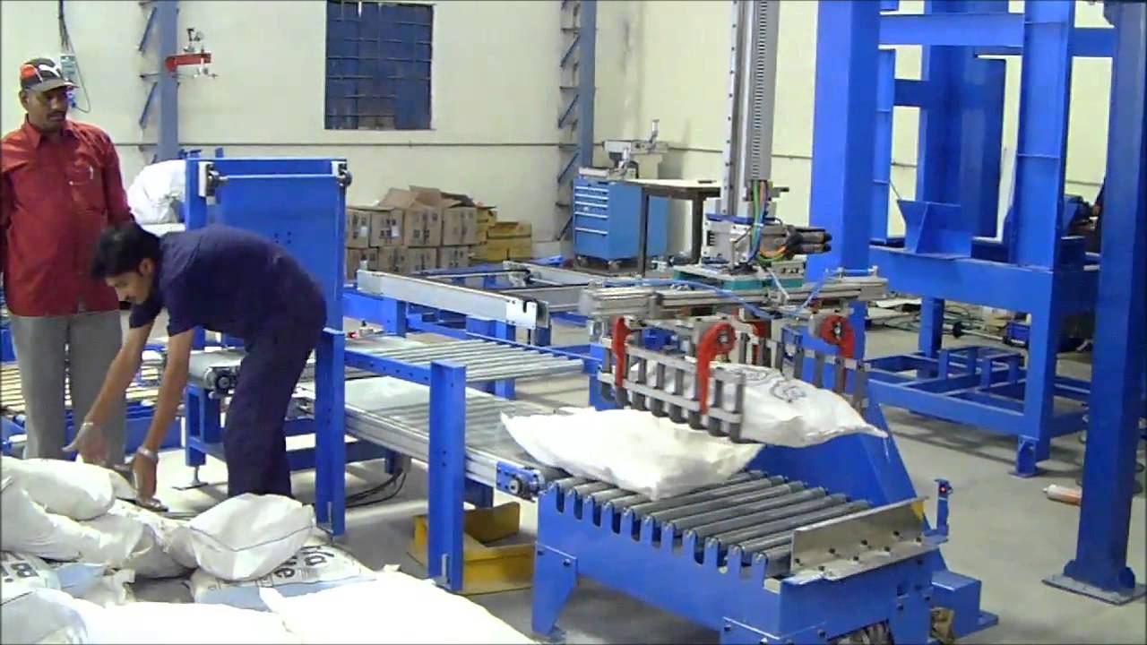 Lost Cost Bag Palletizer