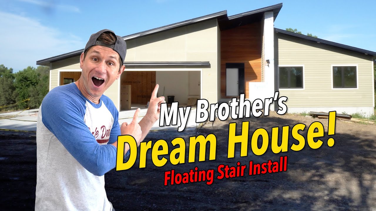 Building my Brothers Dream Home: Viewrail Stairs