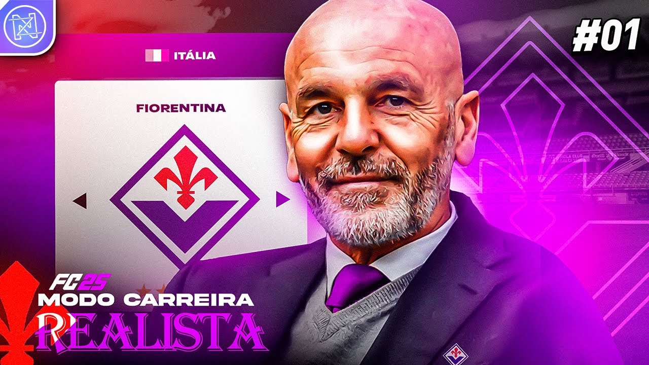 O INÍCIO da CARREIRA MAIS REALISTA do FC 25💜⚜️ | Modo Carreira Realista EA FC 25 | EP 01
