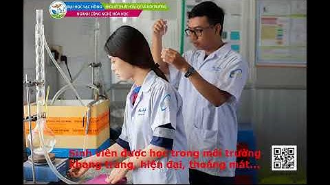 Video giới thiệu ngành kỹ thuật công nghệ Hóa học