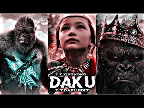 Daku-Edit Godzilla vs Kong WhatsApp Status Best Ever HD 🔥🥀 / Kong sits on his Throne #ashualightedit