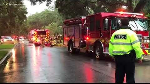 Lightning strikes home in Atlantic Beach