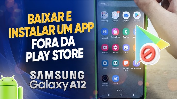 Samsung A12 - Como recuperar a play store 