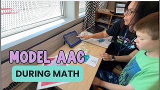 Autism Classroom AAC Counting Activity