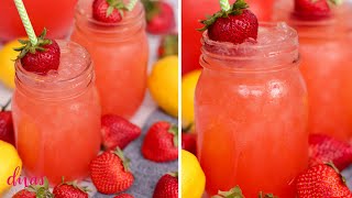 How To Make The BEST Strawberry Lemonade Recipe 🍓🍋 screenshot 3