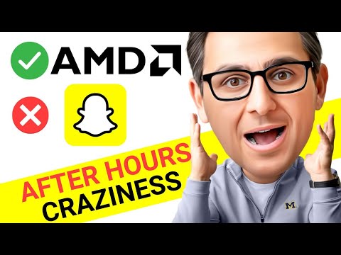 HUGE! AMD Stock Earnings + SNAP Stock Earnings are out! | Everything Money