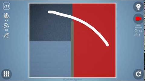 Check out how I solved level 211 in Brain It On! #BrainItOn