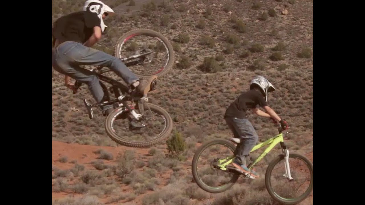 Freeride Mountain Biking in the Virgin, UT Desert YouTube