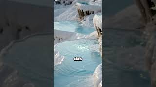 Hier wird fließendes Wasser zu Stein 😳