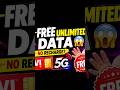 FREE Unlimited Data on VI 😳 Without Recharge? Full Truth!