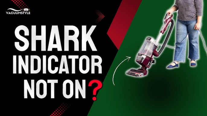 Shark ION Flex vacuum brush roll indicator light issues