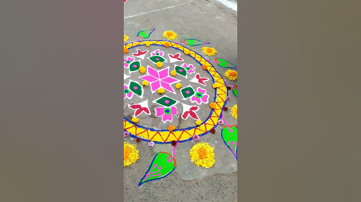 Sankranthi Bhogi Kundala Muggulu | Easy Pongal Pot Kolam | Festival Rangoli RangRangoli #sankranthi