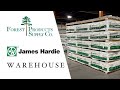 Forest products james hardie warehouse