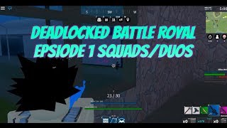 Expired Code Roblox Deadlocked Battle Royale - 